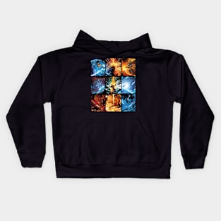 Demon Slayer Brooding Battles Kids Hoodie